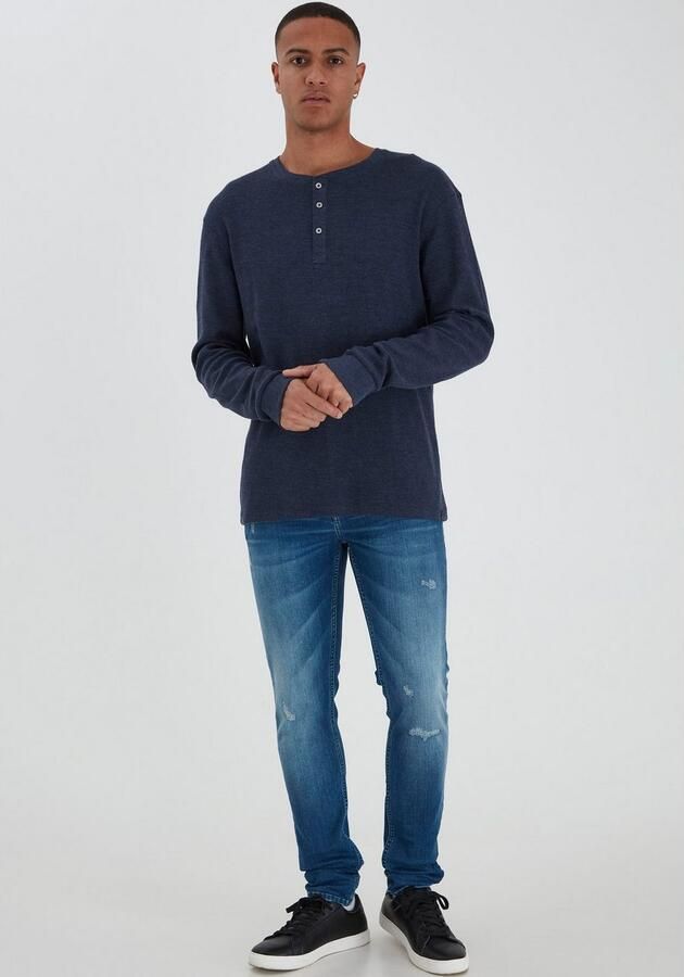 Blend Shirt met lange mouwen en knoopsluiting - Foto 7