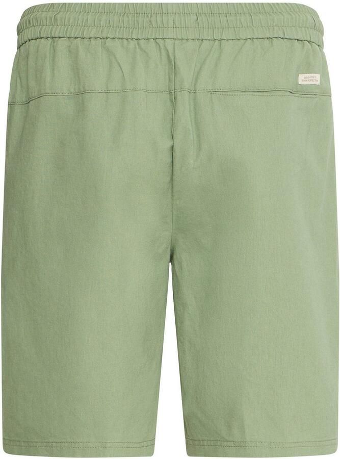 Blend Regular fit sweatshorts van linnenmix model 'BAY' - Foto 2