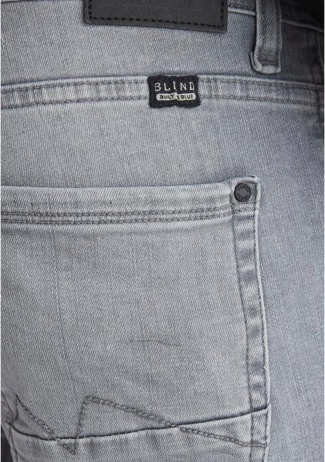 Blend Slim fit jeans met labelpatch model 'Jet' - Foto 3