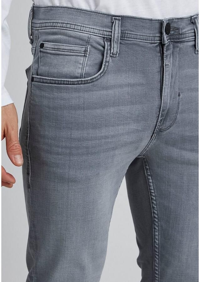 Blend Slim fit jeans met labelpatch model 'Jet' - Foto 2