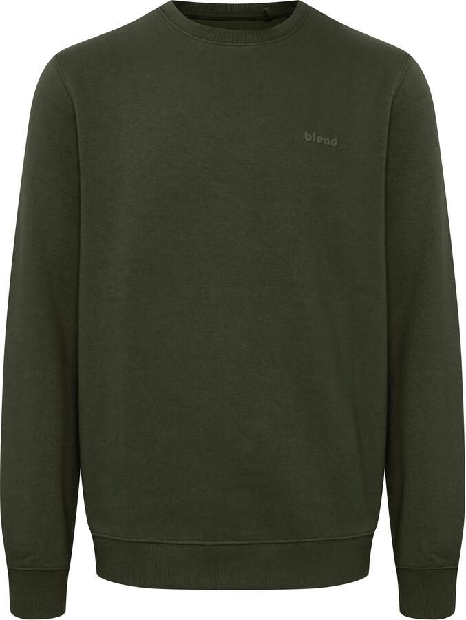Blend Sweatshirt met ribboorden model 'Downton' - Foto 6
