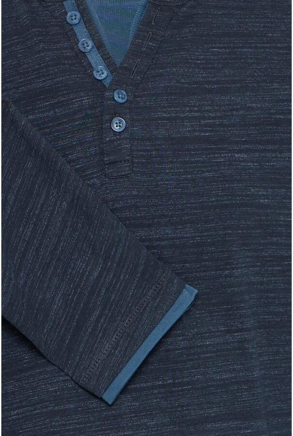 Blend longsleeve donkerblauw - Foto 4