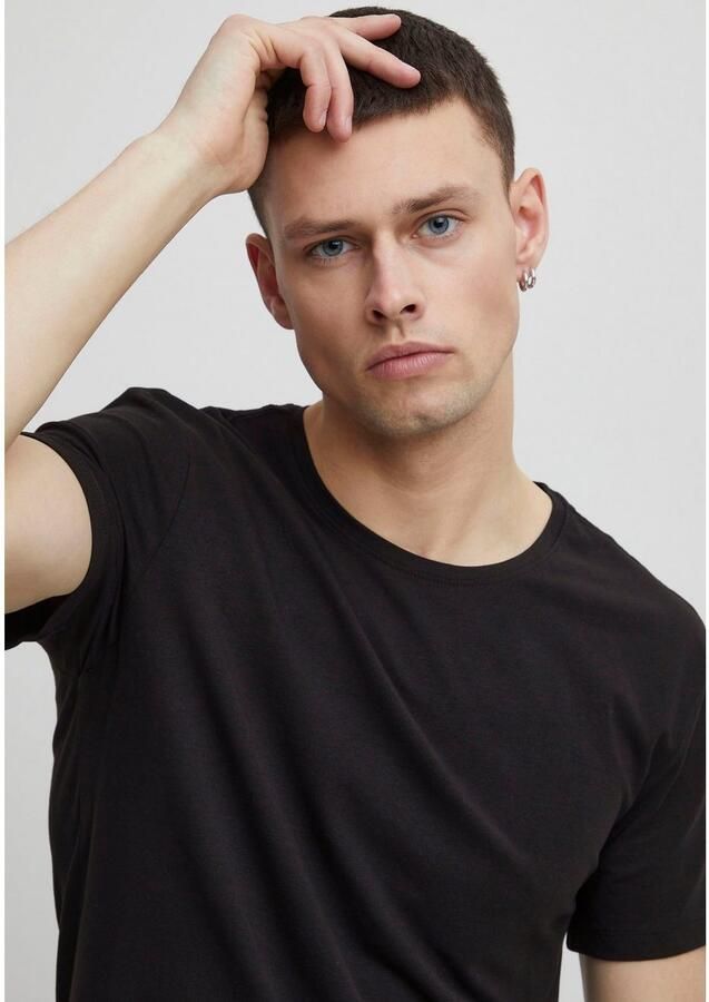 Blend basic T-shirt (set van 2) zwart - Foto 7