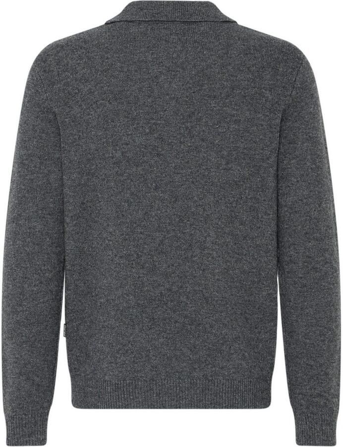 Blend Trui met polokraag BHBRANKO POLO SPLITN.