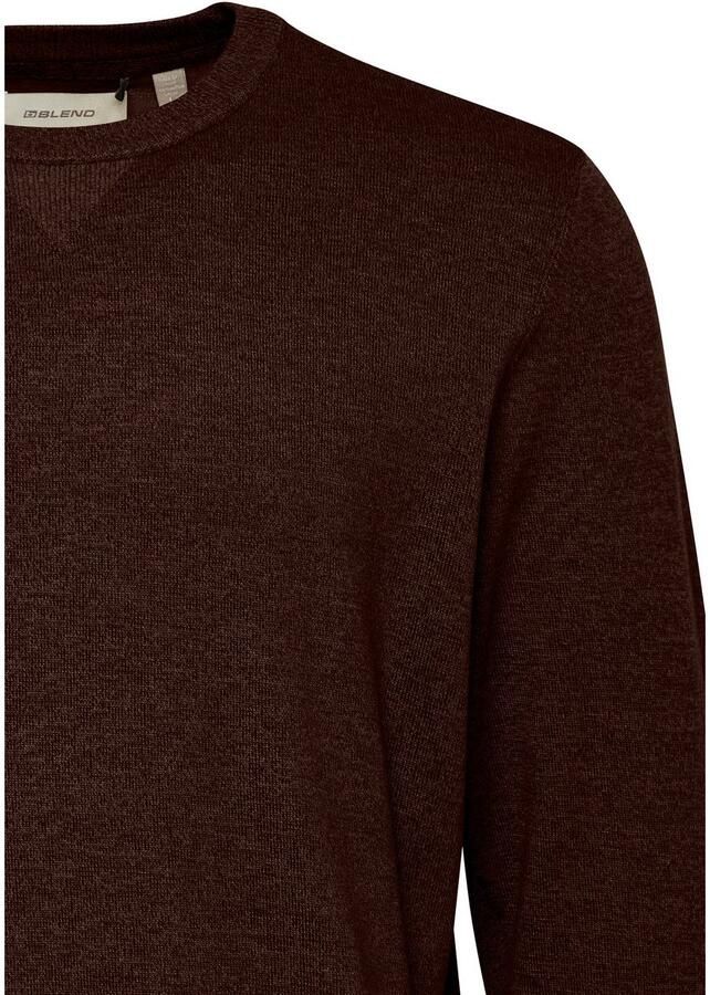 Blend Gebreide pullover met ronde hals model 'Bruton'