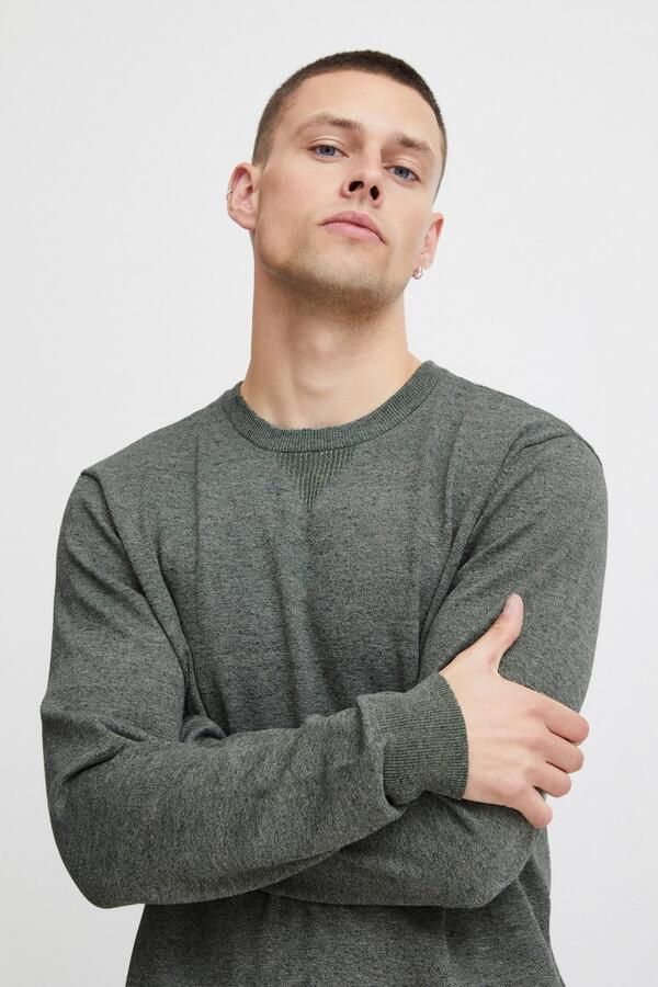 Blend Gebreide pullover met ronde hals model 'Bruton' - Foto 4