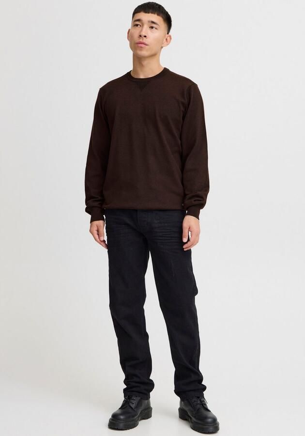 Blend Gebreide pullover met ronde hals model 'Bruton' - Foto 7