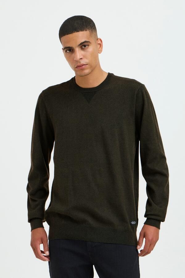 Blend Gebreide pullover met ronde hals model 'Bruton' - Foto 10