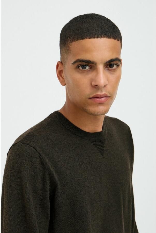 Blend Gebreide pullover met ronde hals model 'Bruton' - Foto 9