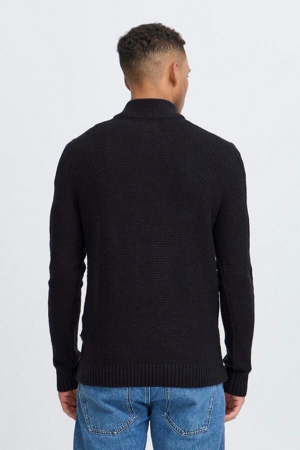 Blend Gebreide pullover met ritssluiting model 'BASIM' - Foto 4