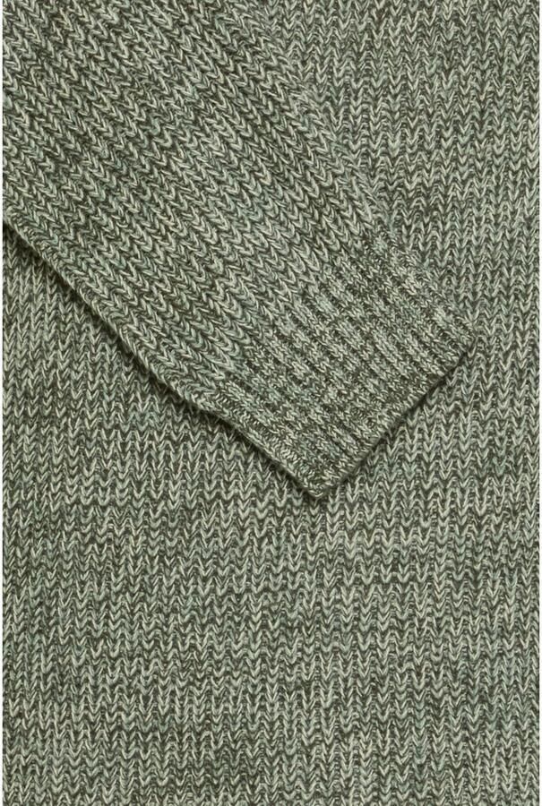 Blend Slim fit gebreide pullover met ritssluiting model 'Darik' - Foto 3