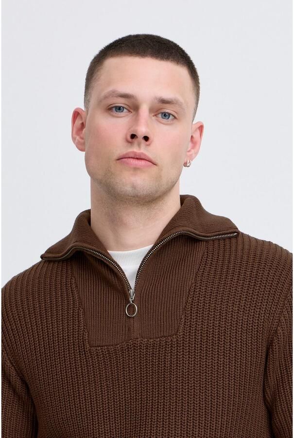 Blend Schipperstrui met labeldetail model 'DENO'