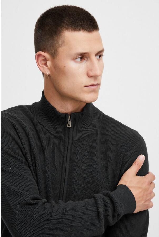 Blend Cardigan met opstaande kraag model 'CODFORD' - Foto 6