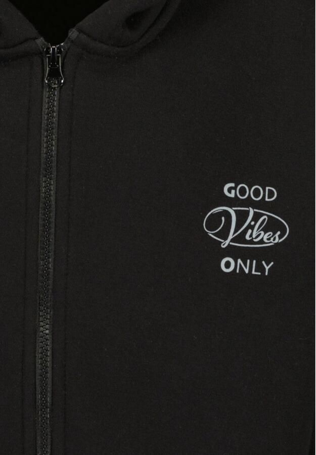 Blue Seven Capuchonsweatvest met klein borstmotief