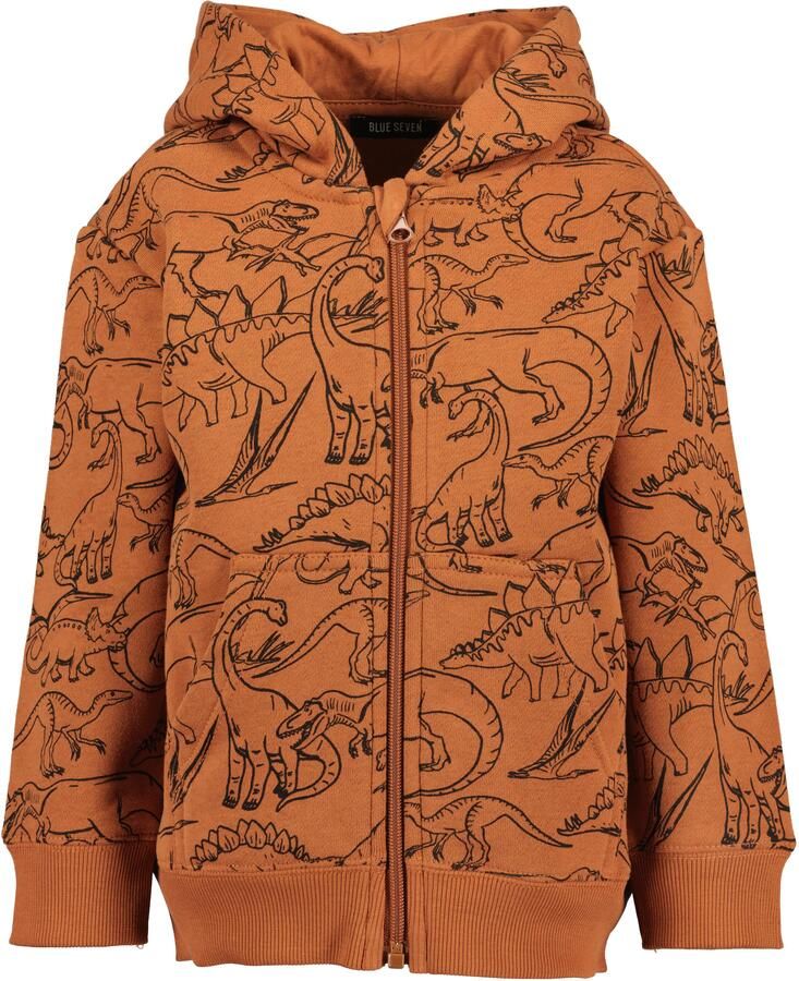 Blue Seven Capuchonsweatvest voor dino-fans - Foto 3