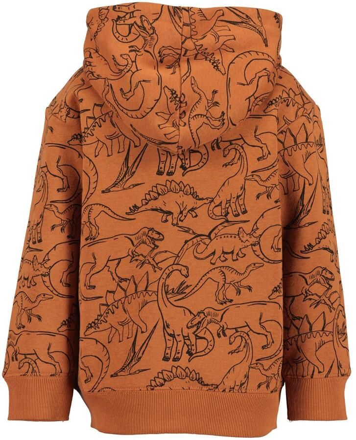 Blue Seven Capuchonsweatvest voor dino-fans