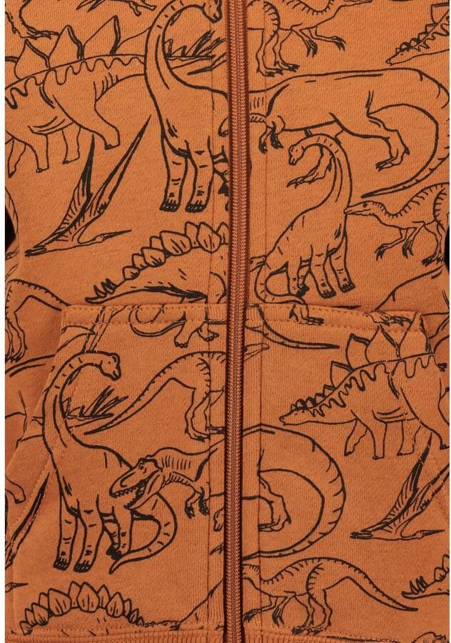 Blue Seven Capuchonsweatvest voor dino-fans - Foto 2