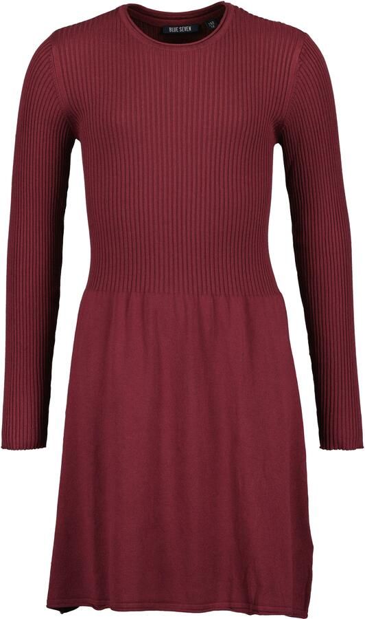 Blue Seven Gebreide jurk in geweldig ribbreisel met hoog viscosegehalte - Foto 3