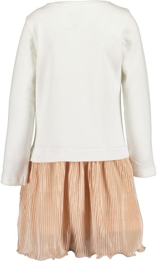 Blue Seven Jerseyjurk met aangezette rok in plissé-look