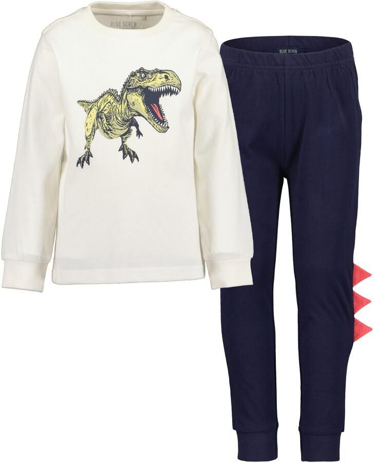 Blue Seven Pyjama met geweldige details voor dinofans (set 2-delig) - Foto 5