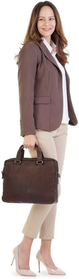 BODENSCHATZ Aktetas echt leder - Foto 5