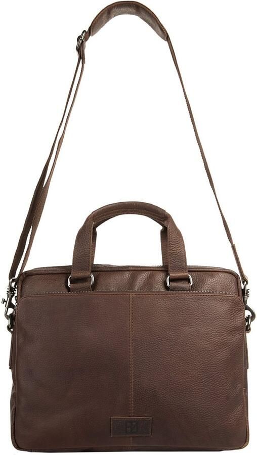 BODENSCHATZ Aktetas echt leder - Foto 3