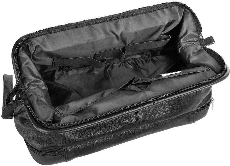 BODENSCHATZ Toilettas echt leder - Foto 3