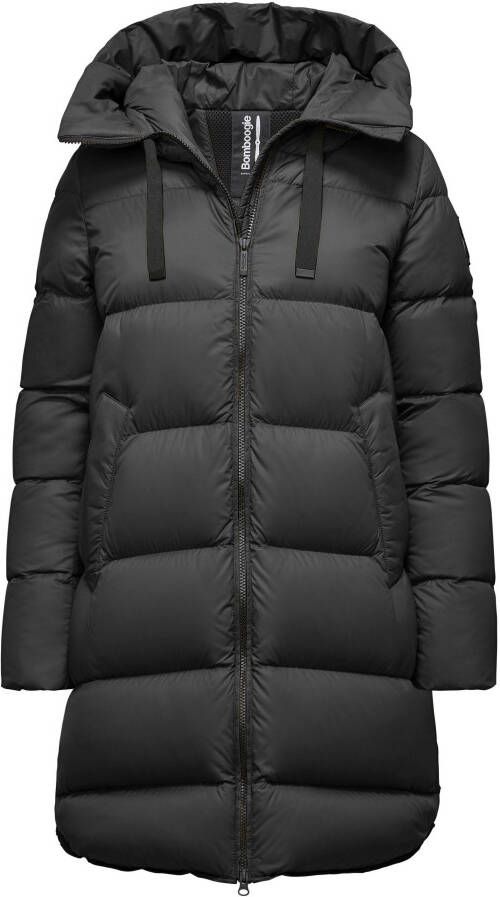 BomBoogie Geneva Jas Gerecyclede Nylon Donsjas Black Dames
