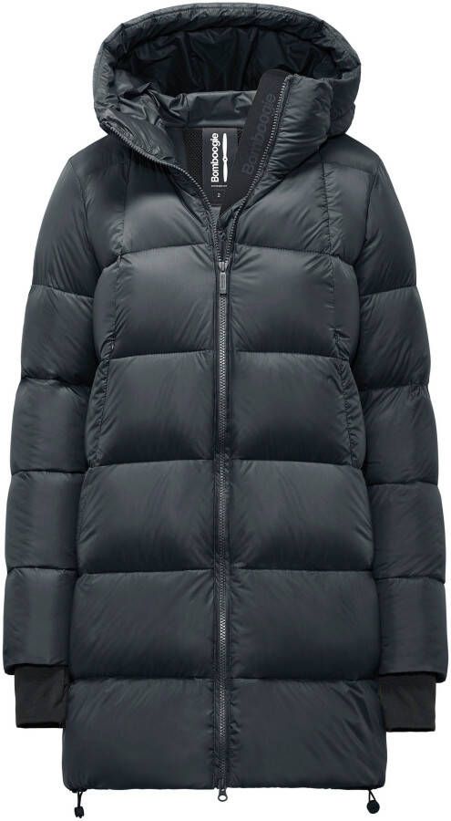 BomBoogie Stockholm Jack Donsjack van gerecycled nylon Blauw Dames