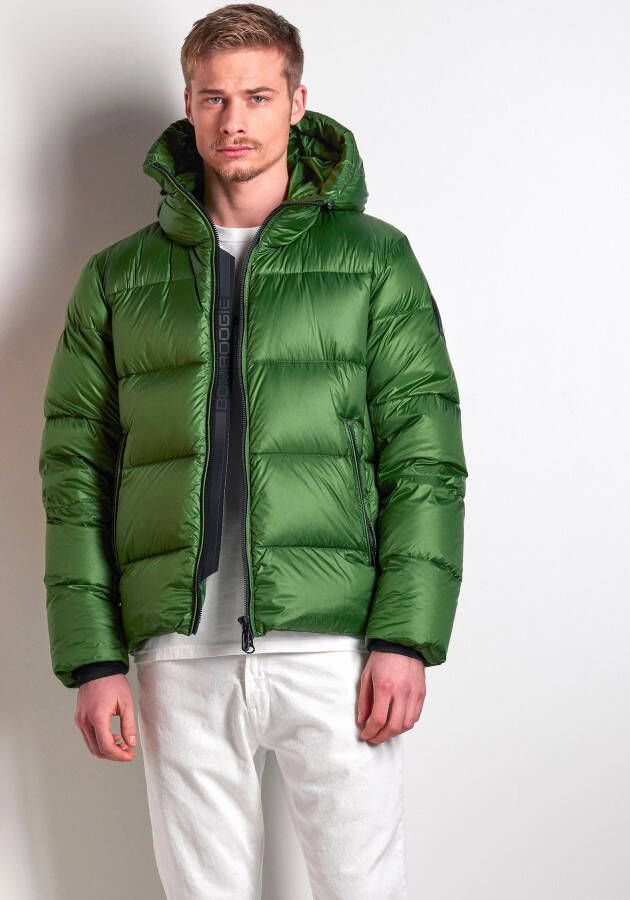 BomBoogie Helsinki Puffy Donsjas Groen Heren