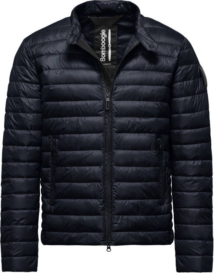 BomBoogie Synthetische Geïsoleerde Nylon Micro-Ripstop Jas Zwart Heren