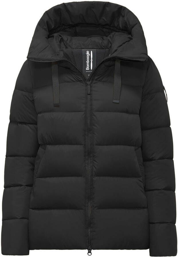 BomBoogie Rome Jacket Donsjack van gerecycled nylon Zwart Dames