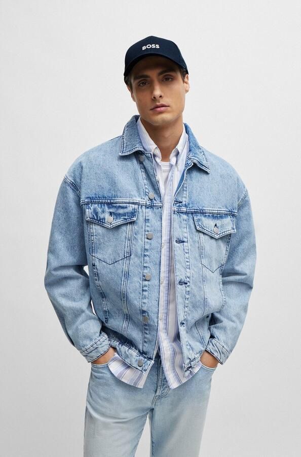 Boss Baseball pet Zed met logo-borduurwerk unisex - Foto 7