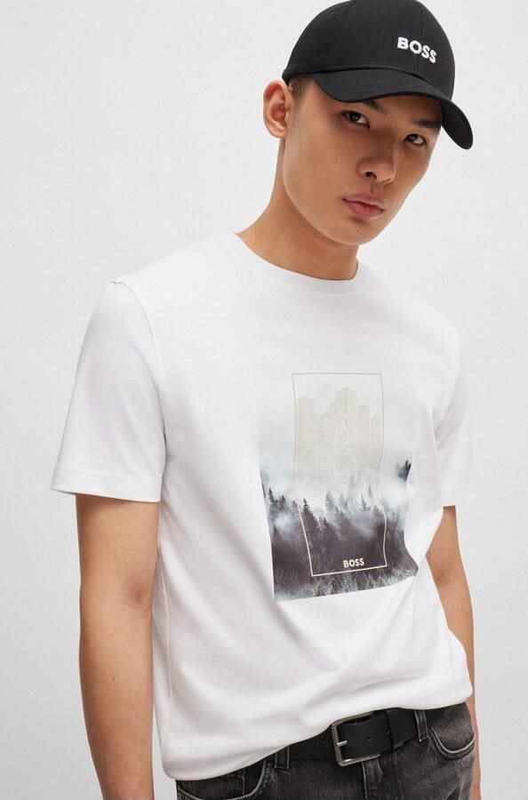 Boss Baseball pet Zed met logo-borduurwerk unisex - Foto 5