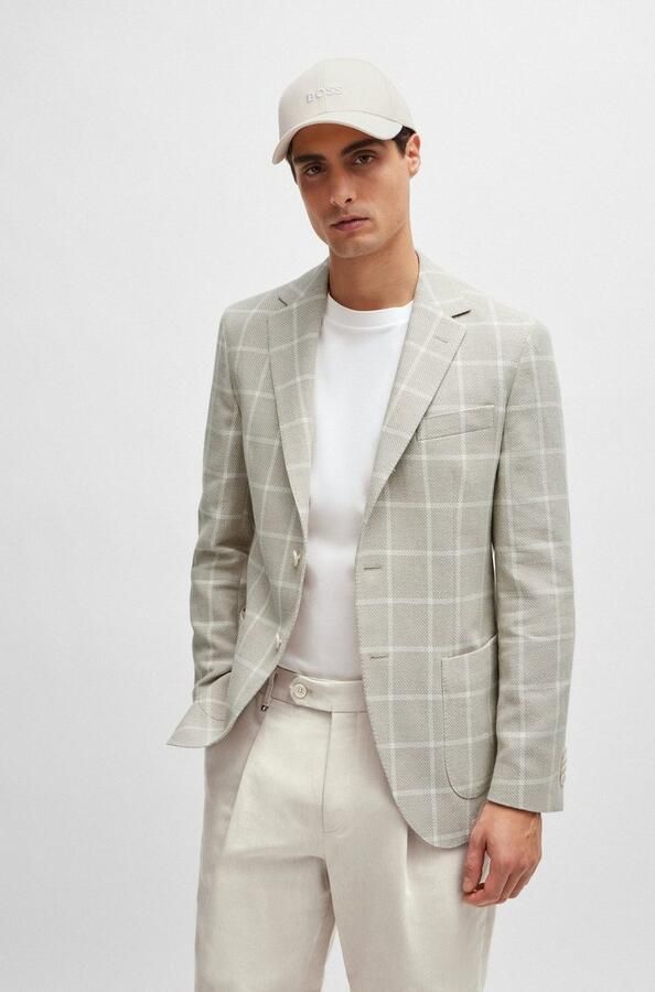 Boss Baseball pet Zed met logo-borduurwerk unisex - Foto 3