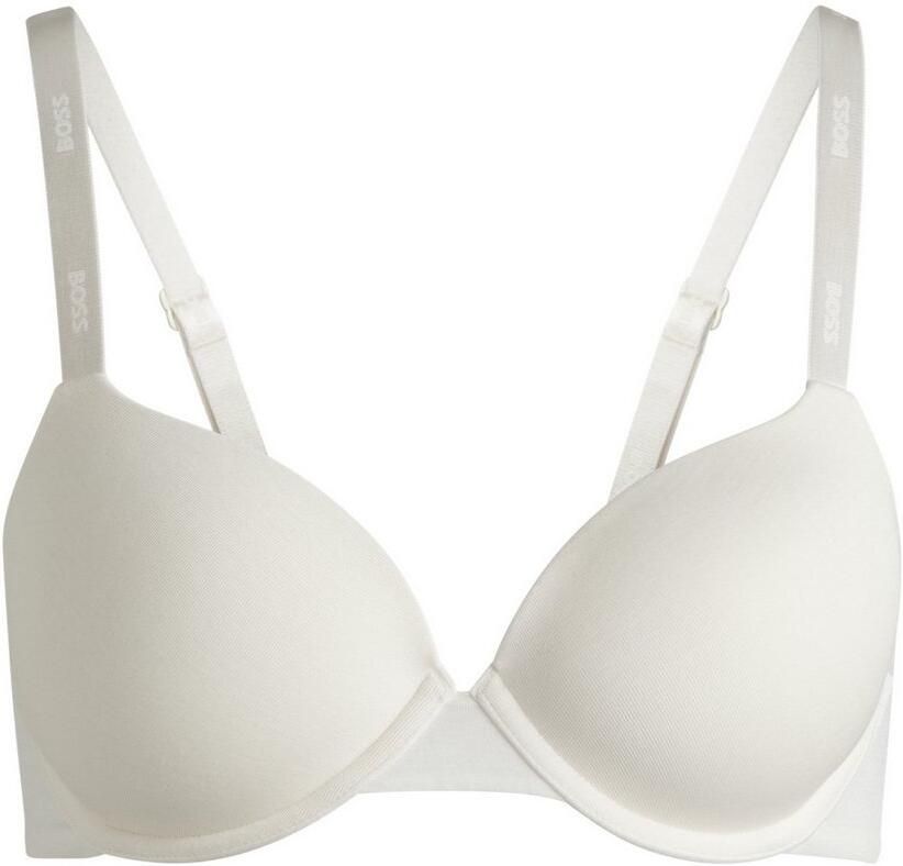 BOSS Beugel-bh UNDERWIRE BRA CI met tekst op de schouderbanden - Foto 2