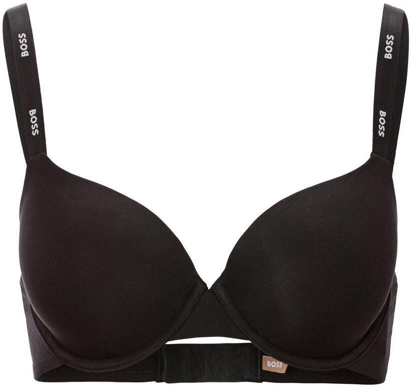 BOSS Beugel-bh UNDERWIRE BRA CI met tekst op de schouderbanden - Foto 4