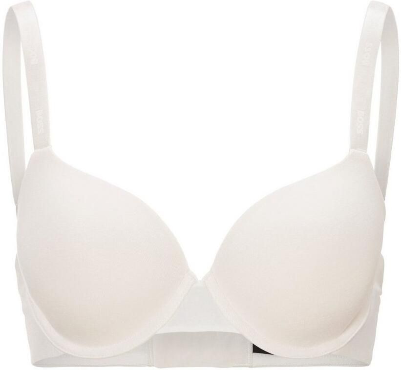 BOSS Beugel-bh UNDERWIRE BRA CI met tekst op de schouderbanden - Foto 4
