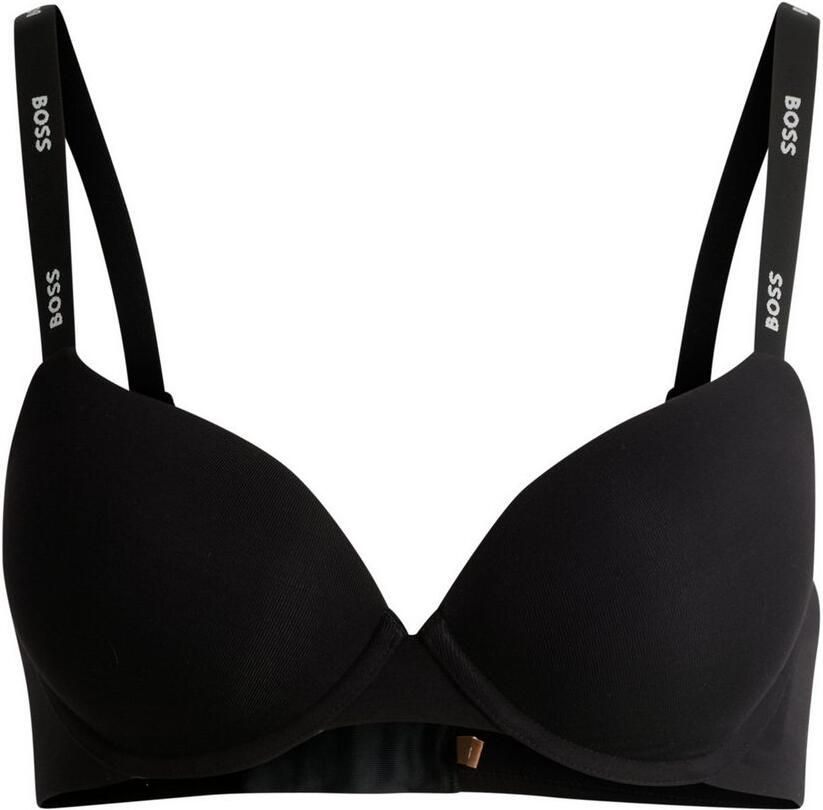 BOSS Beugel-bh UNDERWIRE BRA CI met tekst op de schouderbanden - Foto 2