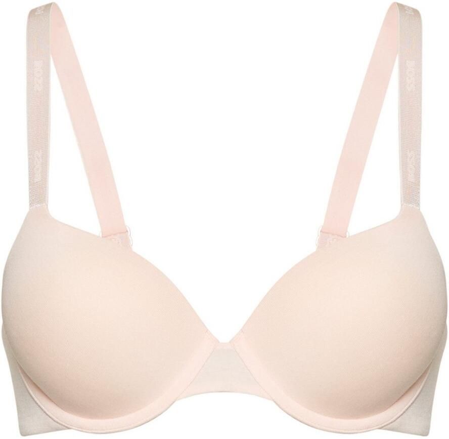 BOSS Beugel-bh UNDERWIRE BRA CI met tekst op de schouderbanden - Foto 3