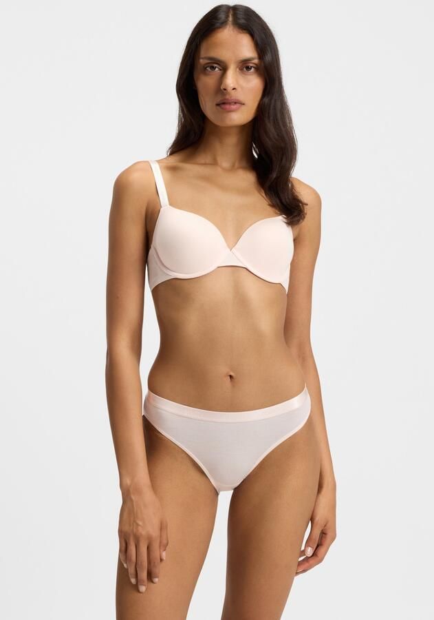BOSS Beugel-bh UNDERWIRE BRA CI met tekst op de schouderbanden - Foto 5