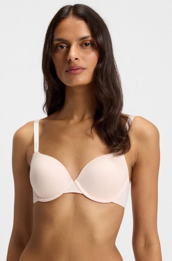 BOSS Beugel-bh UNDERWIRE BRA CI met tekst op de schouderbanden - Foto 8