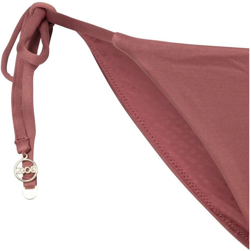 BOSS Bikinibroekje BELLA SIDE TIE met metalen logo