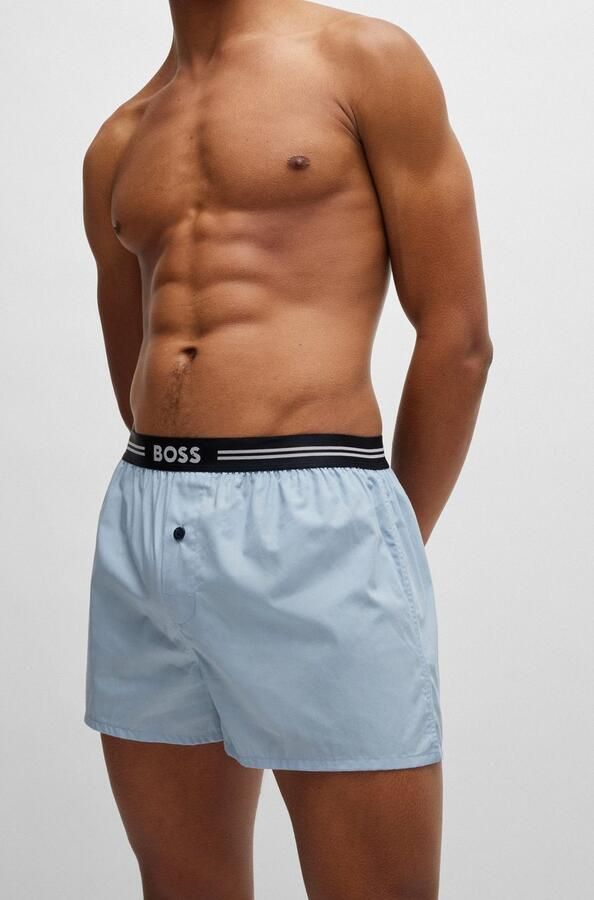 Boss Boxershort met elastische band met label in een set van 3 stuks - Foto 10