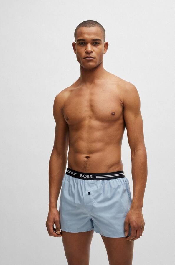 Boss Boxershort met elastische band met label in een set van 3 stuks - Foto 5