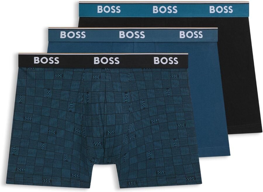 BOSS Boxershort Boxer Brief 3P Power Design (3 stuks) - Foto 7
