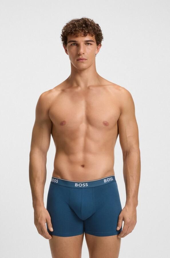 BOSS Boxershort Boxer Brief 3P Power Design (3 stuks) - Foto 5