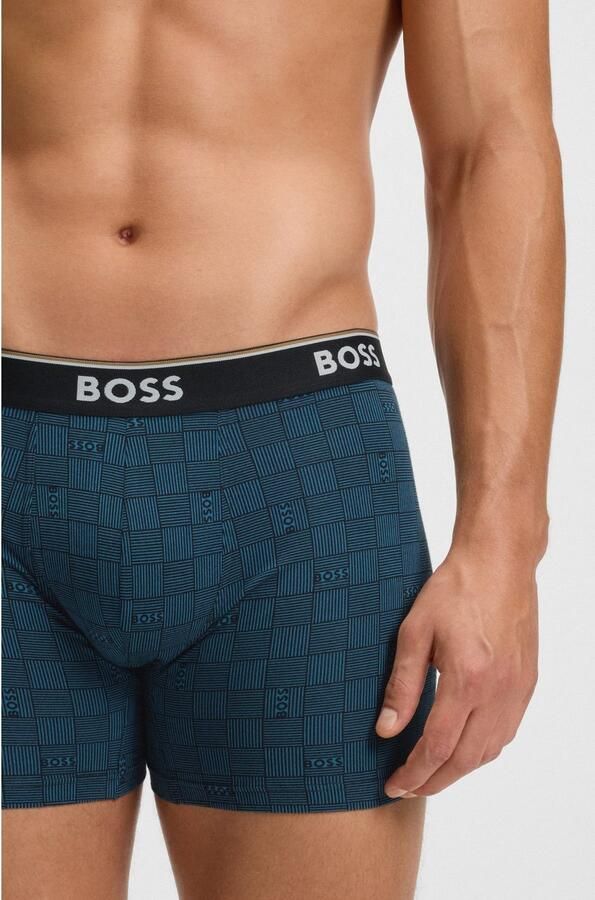 BOSS Boxershort Boxer Brief 3P Power Design (3 stuks) - Foto 2
