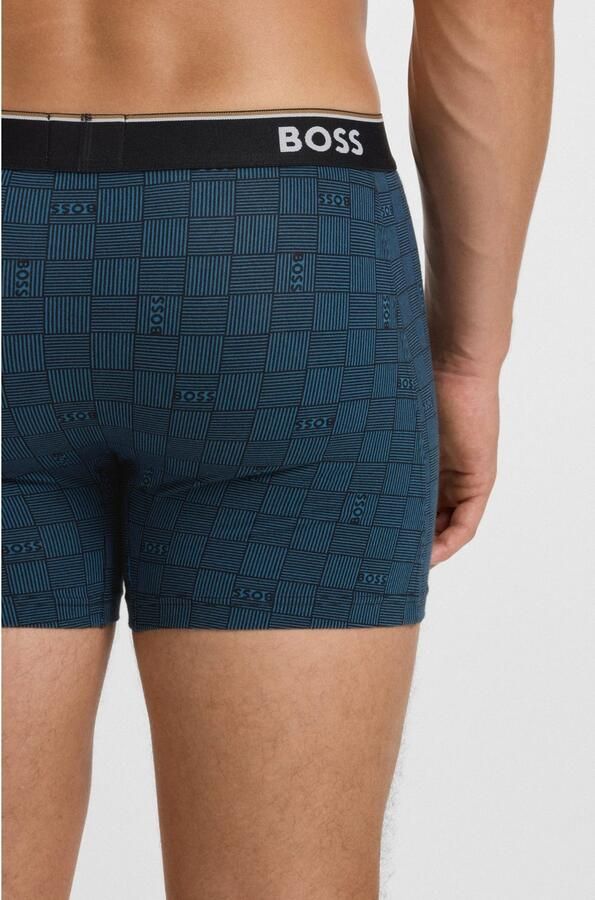 BOSS Boxershort Boxer Brief 3P Power Design (3 stuks) - Foto 3