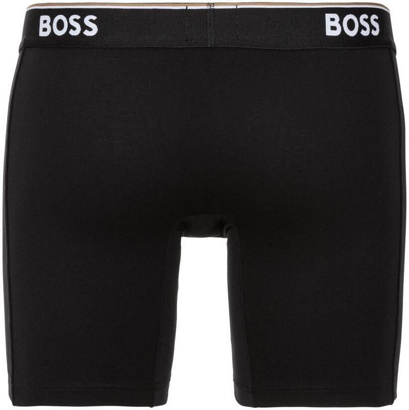 Boss Boxershort met elastische logoband in een set van 3 stuks